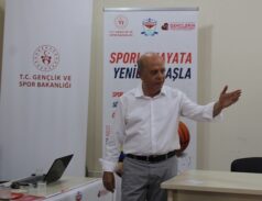 Mesut Çanak, Spor Lisesinde gençlerle tecrübelerini paylaştı