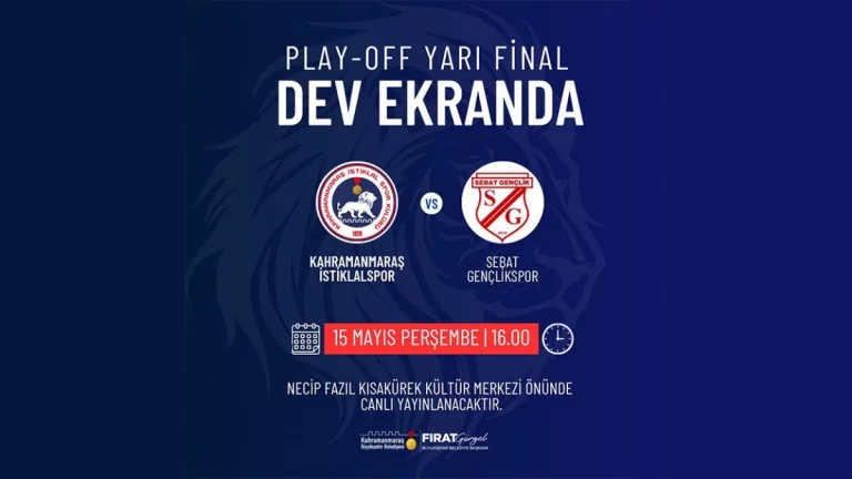 Yarı Final Mücadelesini Dev Ekranda Sporseverlerle Buluşturuyor