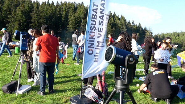 Başkonuş Yaylası’nda Astronomi Gözlem Etkinliği Gerçekleştirildi