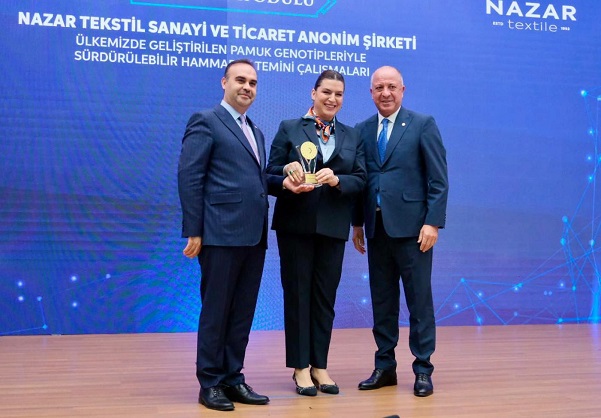 Nazar Tekstil’e Ar-Ge Başarısı: Verimlilik Proje Ödülleri’nde Türkiye 3.’lüğü