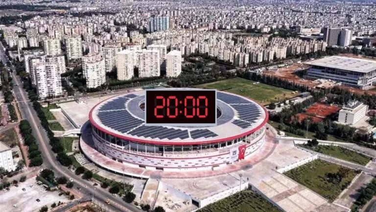 Stadyumdan sonra Saat’te değişti