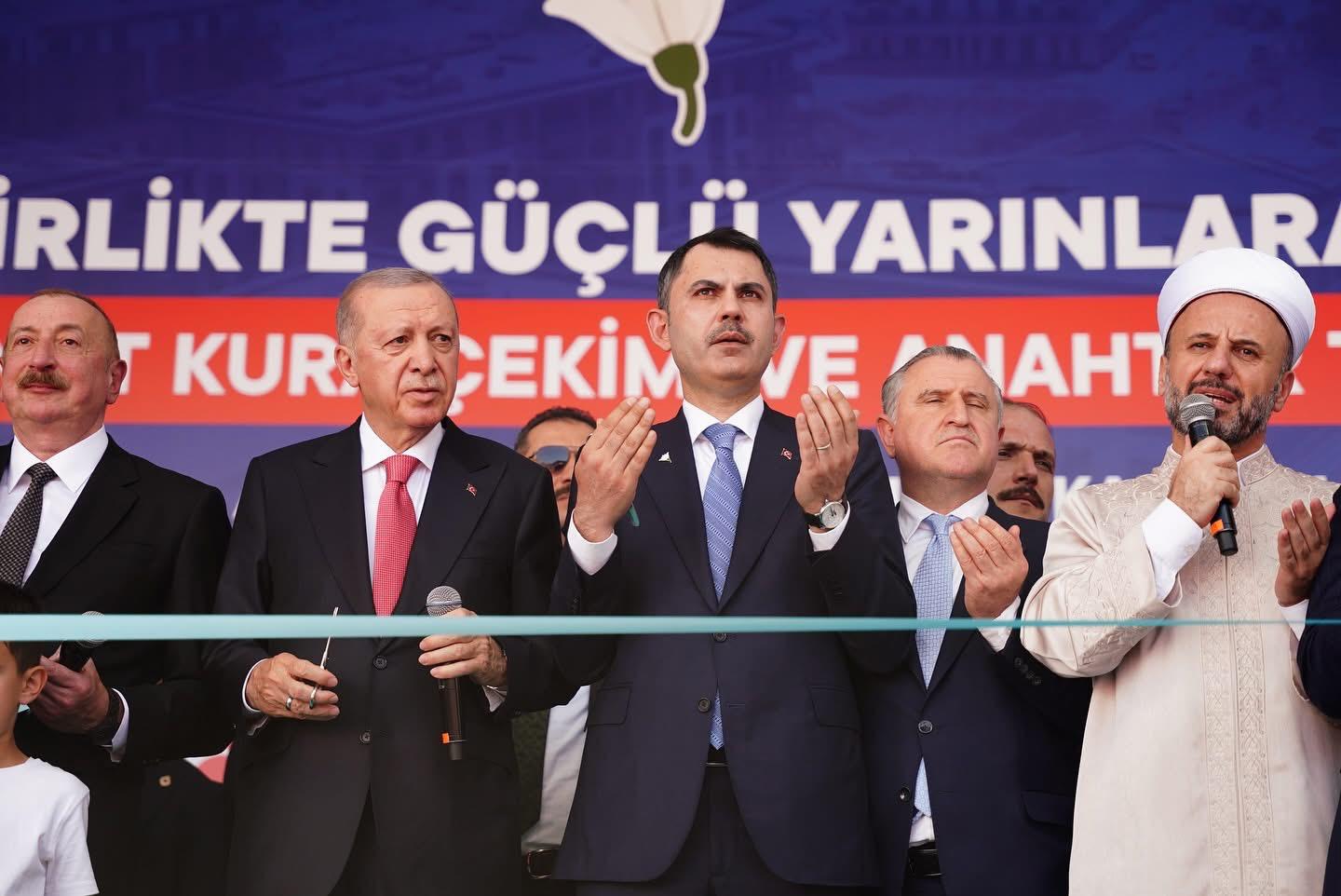 Bakan Kurum, “Hayırlı olsun”