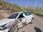 Afşin’de iki otomobil çarpıştı: 2 yaralı