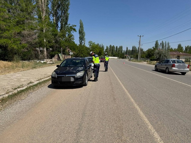 Kahramanmaraş’ta 261 araç trafikten men edildi
