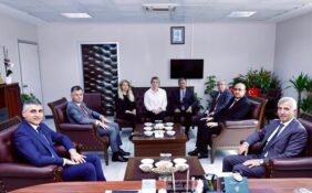 Vali Ünlüer’den SGK İl Müdürlüğüne Ziyaret