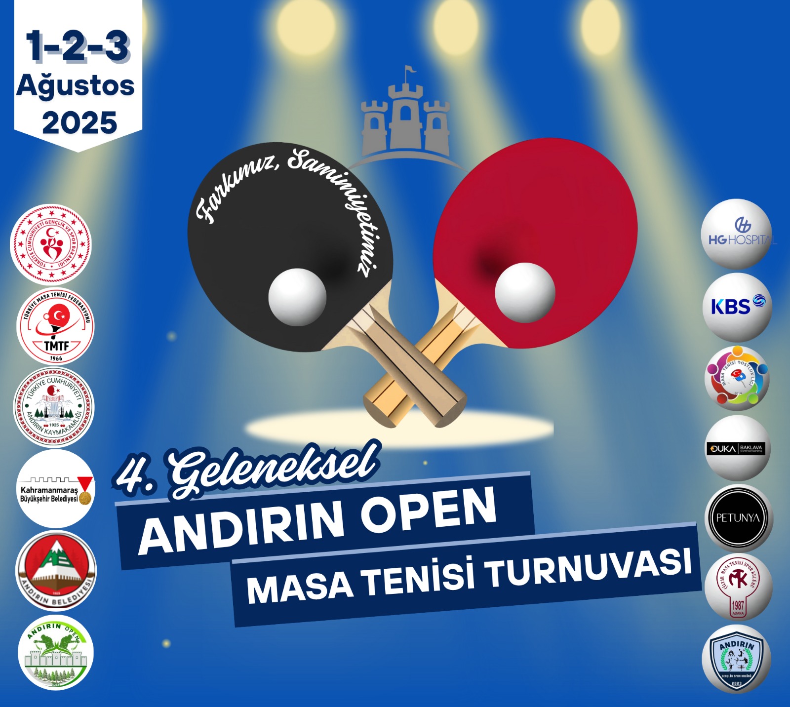 ANDIRIN İÇİN MASADA OPEN!
