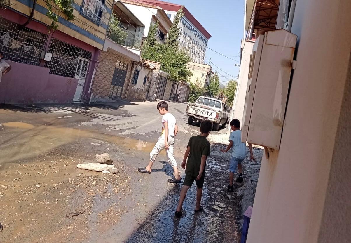 Kahramanmaraş’ta Kaçak Sondaj Şebeke Borusunu Patlattı