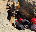 Kahramanmaraş’ta toprak altında kalan işçi yaralandı