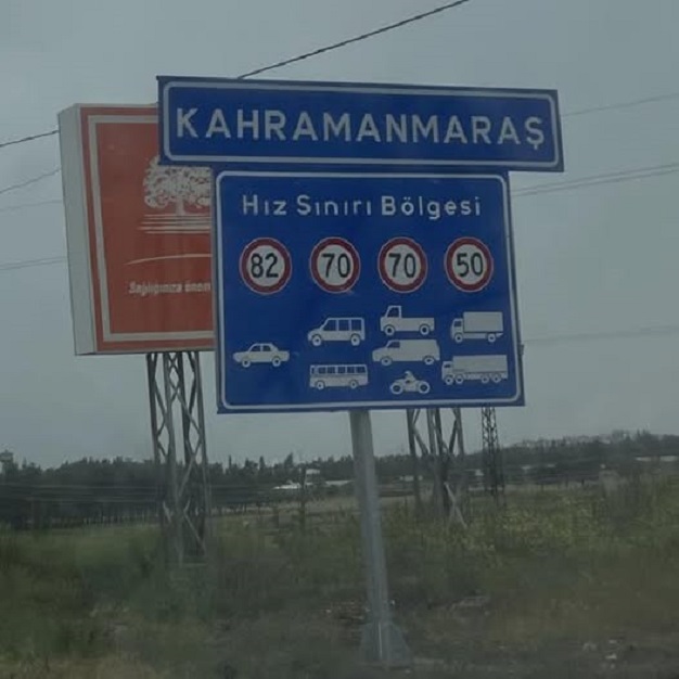 Kahramanmaraş’ta hız sınırı değişiyor!
