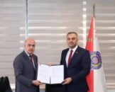 Toptaş ve Gökduman, protokolü imzaladı..