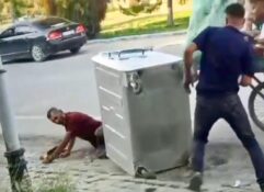Kahramanmaraş’ta kağıt toplayıcısına saldırdı