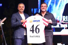 Başkan Toptaş’tan Rıza Tamer’e; Efsane geri döndü
