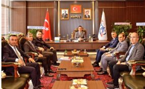 SGK’dan KMTSO’ya Hayırlı Olsun Ziyareti