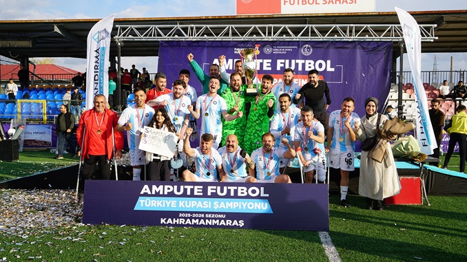Ampute Futbol Türkiye Kupası’nın Şampiyonu Kahramanmaraş’ta Belli Oldu