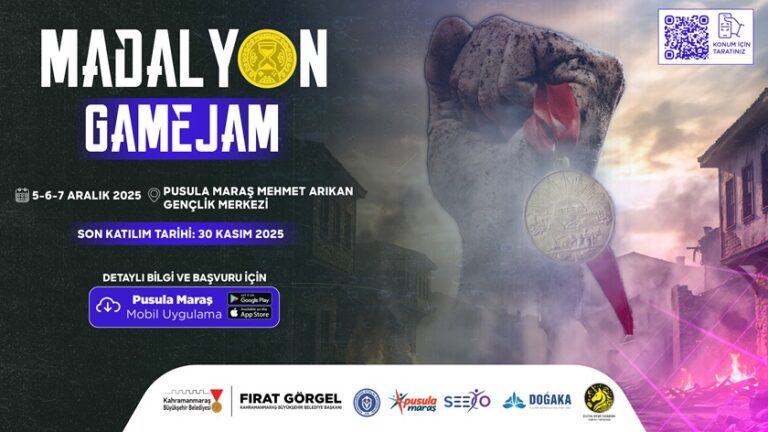 Büyükşehir’den Gençlere Özel “Madalyon Game Jam” Başlıyor: Başvurular 30 Kasım’da Sona Eriyor