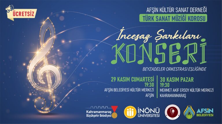 Büyükşehir’den Sanatseverlere İncesaz’lı İki Gece