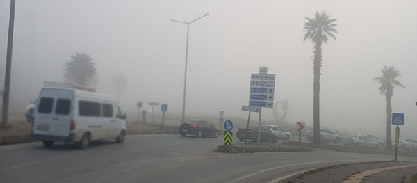 Kahramanmaraş sisle uyandı!