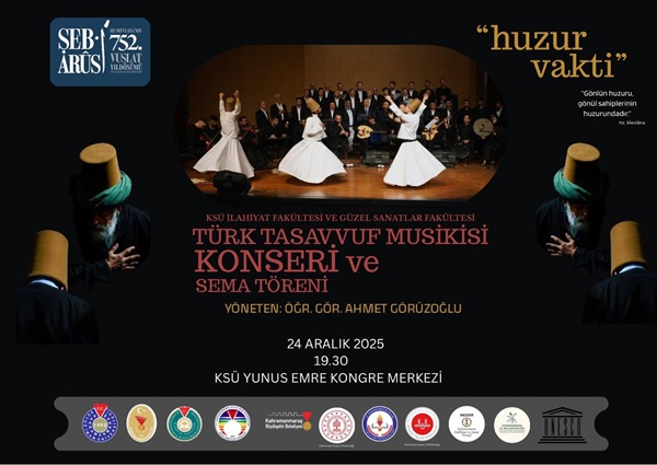 Hz. Mevlânâ Vuslatının 752. Yılında Özel Bir Programla Anılacak