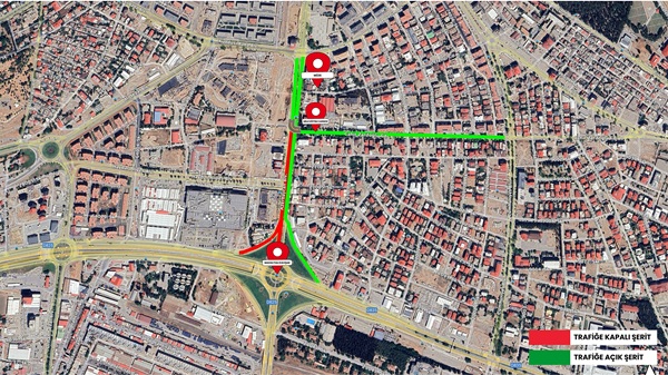 Azerbaycan Bulvarı, Kısmi Olarak Araç Trafiğine Kapatılacak!