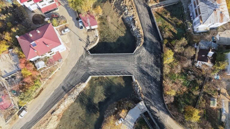 Büyükşehir, Döngel’in Yeni Köprüsünü Ulaşıma Açtı