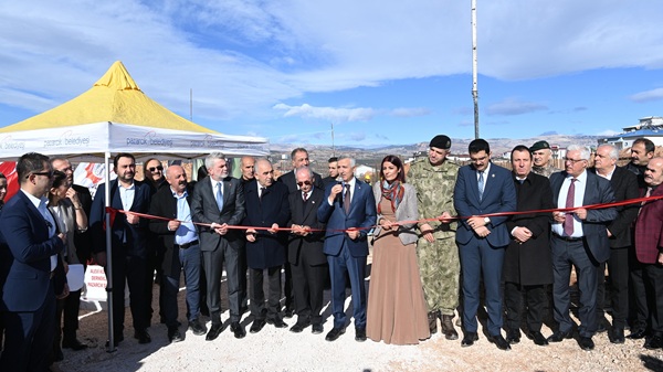 Başkan Görgel, Pazarcık’ta Alevi Kültür Dernekleri Hizmet Binasının Temel Atma Törenine Katıldı
