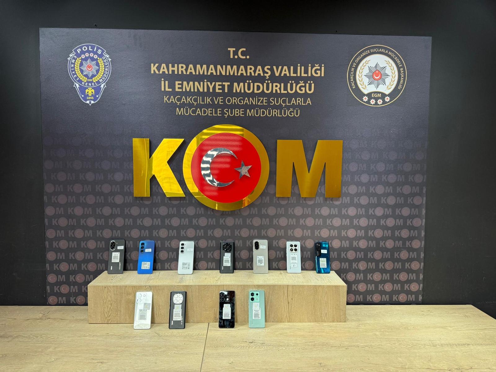 Kahramanmaraş’ta Narkotik ve Kaçakçılık Operasyonu: 5 gözaltı