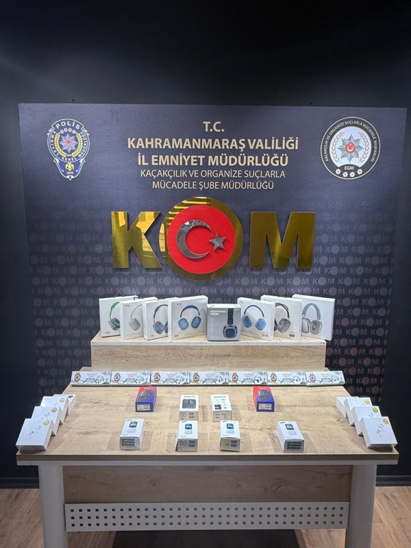 Kahramanmaraş’ta Narkotik ve Kaçakçılık Operasyonu: 1 Tutuklama