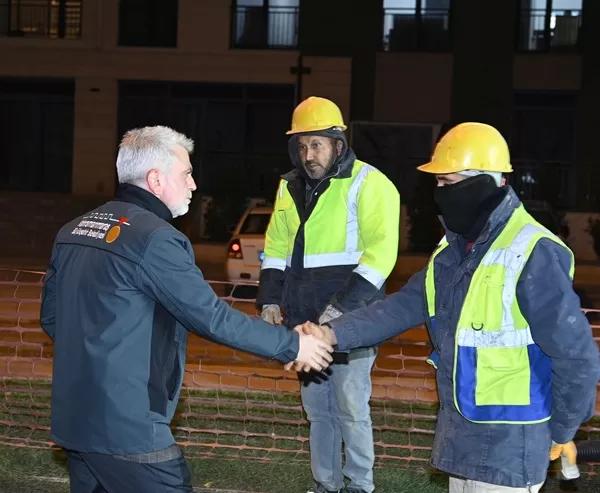 Başkan Görgel, Şehir Merkezindeki Alt ve Üstyapı Çalışmalarını Yerinde İnceledi