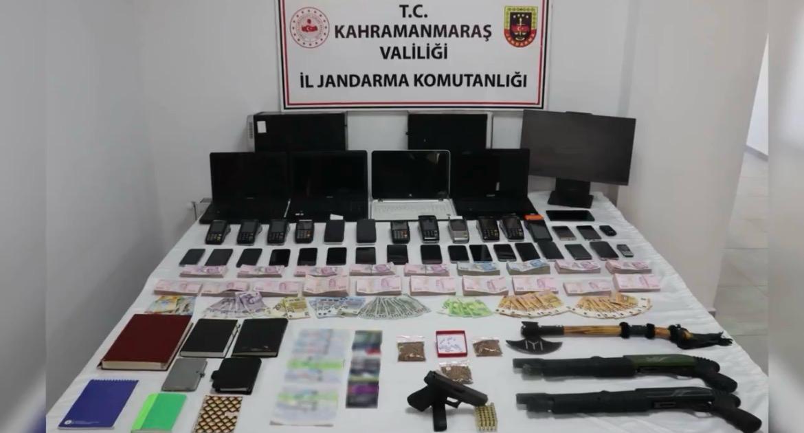 Kahramanmaraş’ta jandarmadan tefeci operasyonu