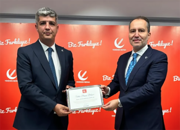 AYDOĞAR, YENİDEN REFAH PARTİSİ’NİN 3. OLAĞAN BÜYÜK KONGRESİ TÜRKİYE’NİN GELECEĞİ İÇİN BÜYÜK BİR FIRSAT