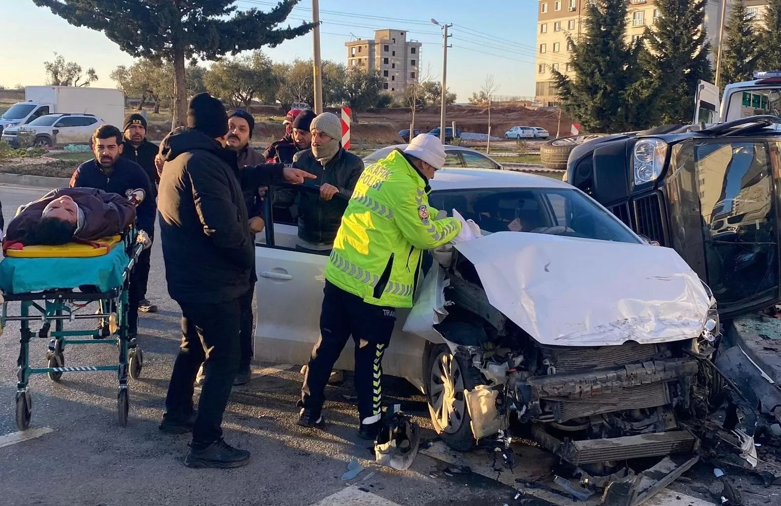 Kahramanmaraş’ta Şiddetli Çarpışma: Park Yanında Can Pazarı, 3 Yaralı!