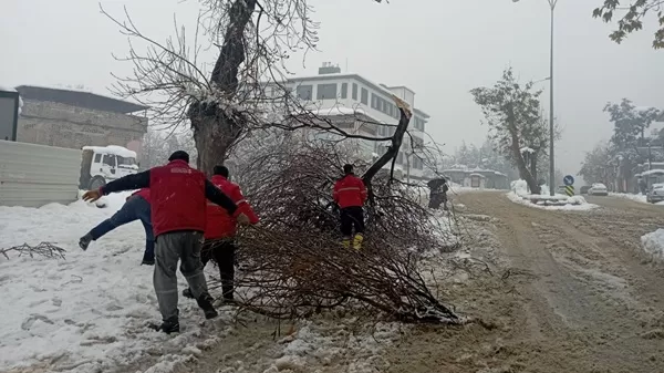 Kahramanmaraş’ta Son Yılların En Sert Kışı: Büyükşehir Belediyesi Tüm İmkânlarıyla Sahada