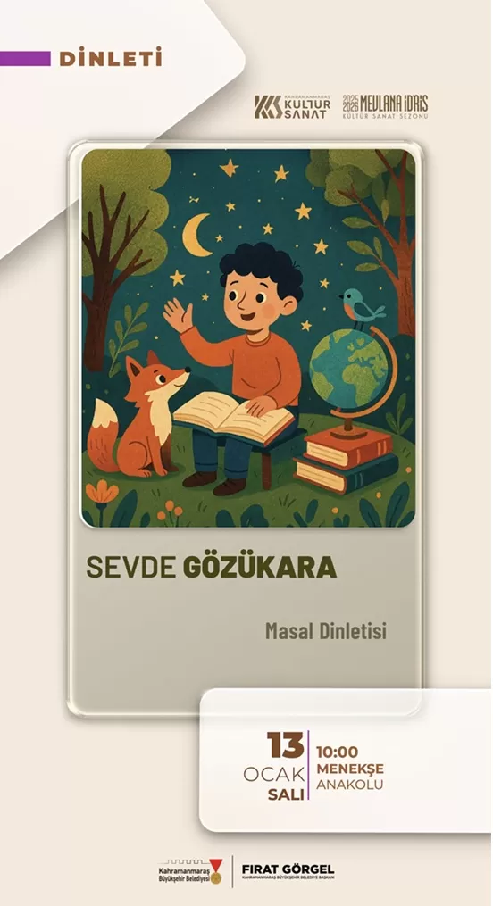Edebiyat Şehri’nde Masal Saati: Sevde Gözükara Miniklerle Buluşuyor!