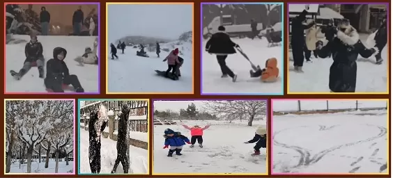 Kahramanmaraş’ta kar sosyal medyayı salladı
