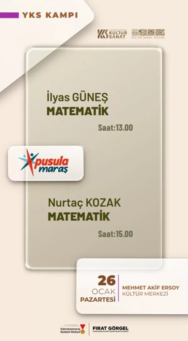 Gençlere Dev Destek: Büyükşehir YKS Kampları Matematik Dersiyle Başlıyor!