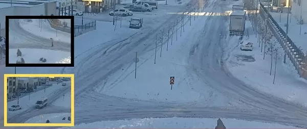 Kahramanmaraş’ta zor sabah her yer sabun gibi