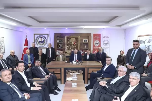 Akdeniz Kahramanmaraş Dernekler Federasyonu’na Üst Düzey Ziyaret