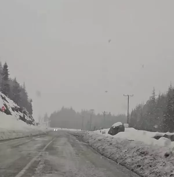 Andırın’da Hava İkiye Bölündü: Kuzeyde Kar, Merkezde Yağmur
