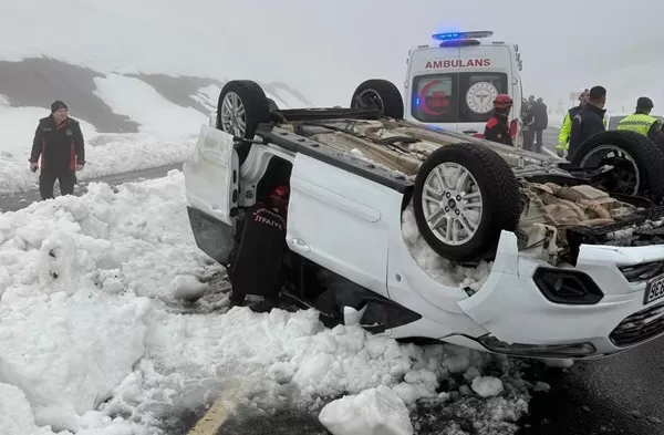 Kahramanmaraş’ta Korkutan Kaza: Takla Atan Araçta 6 Kişi Yaralandı!