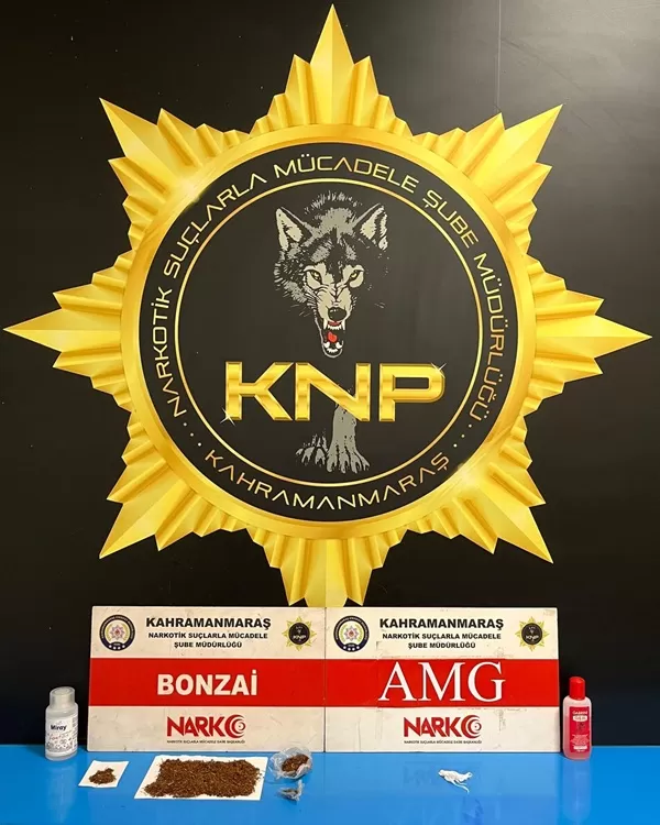 Kahramanmaraş’ta Narkotik Operasyonu: 2 Tutuklama