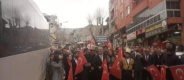 MHP Kahramanmaraş’ta 6 Şubat Depremlerini Sessiz Yürüyüşle Andı