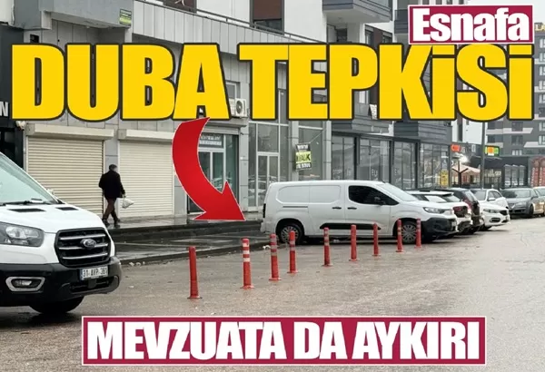 ESNAFA DUBA TEPKİSİ