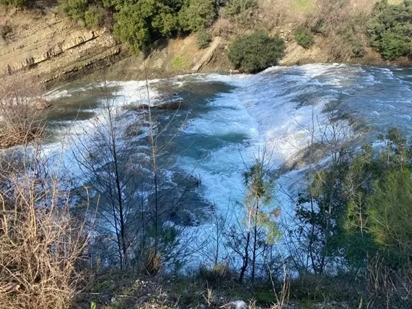 Andırın’da İftar Öncesi Su Teresi Mesaisi