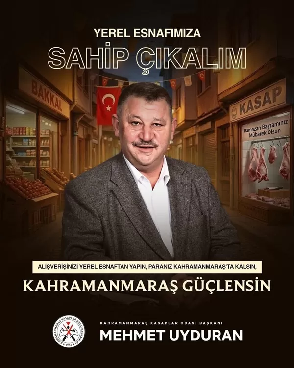 Başkan Uyduran’dan Bayram Dayanışması Çağrısı: “Bu Bayram Kahramanmaraş Kazansın”