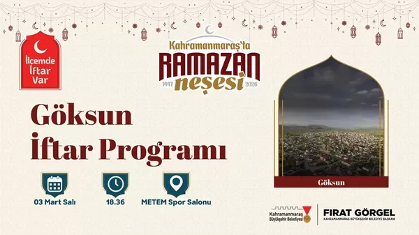 Birlik ve Beraberliğin Yeni Durağı Göksun Olacak