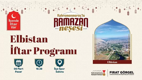 Büyükşehir’in Gönül Sofrası 8 Mart’ta Elbistan’da Kurulacak