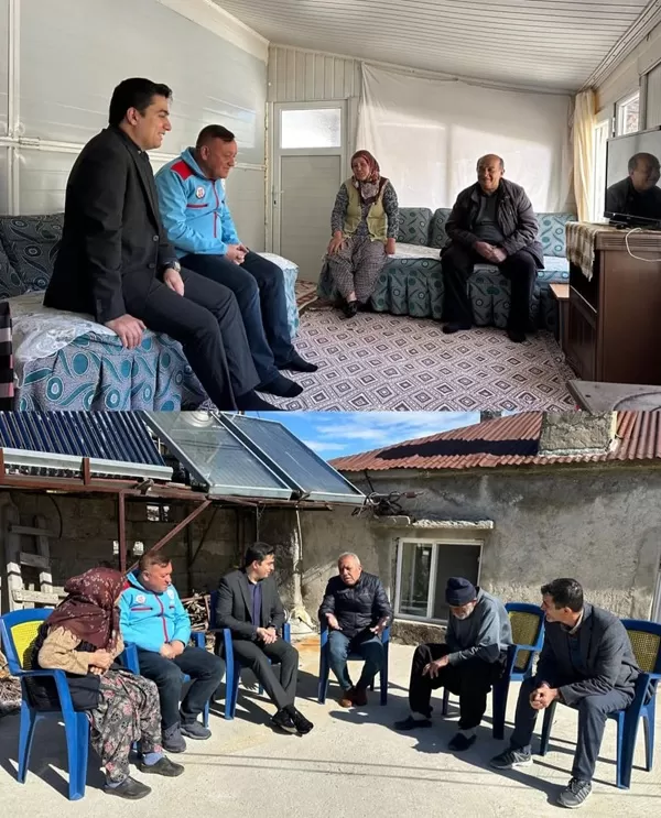 Kaymakam Arslanşahin’den Ramazan’da Gönül Ziyaretleri