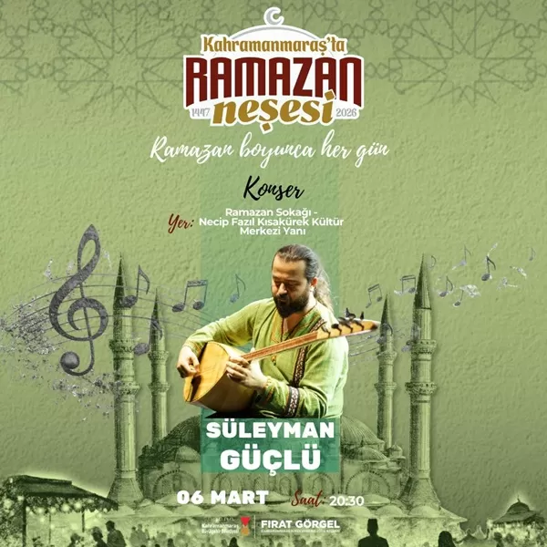 Ramazan Sokağı’nda Türk Halk Müziği Ziyafeti Sunulacak