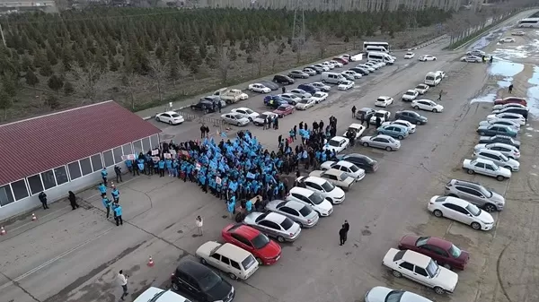 Termik Santral İşçilerinden Dev Protesto