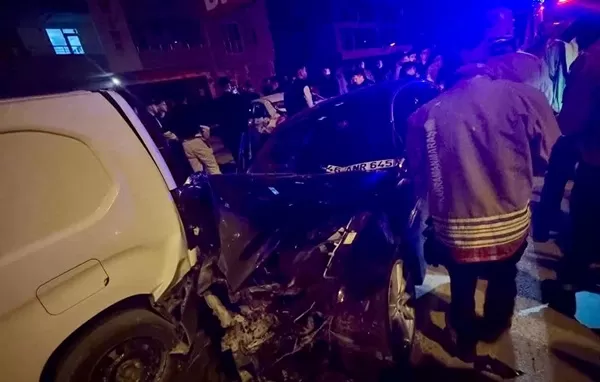 Virajı Alamadı, Ortalığı Savaş Alanına Çevirdi!